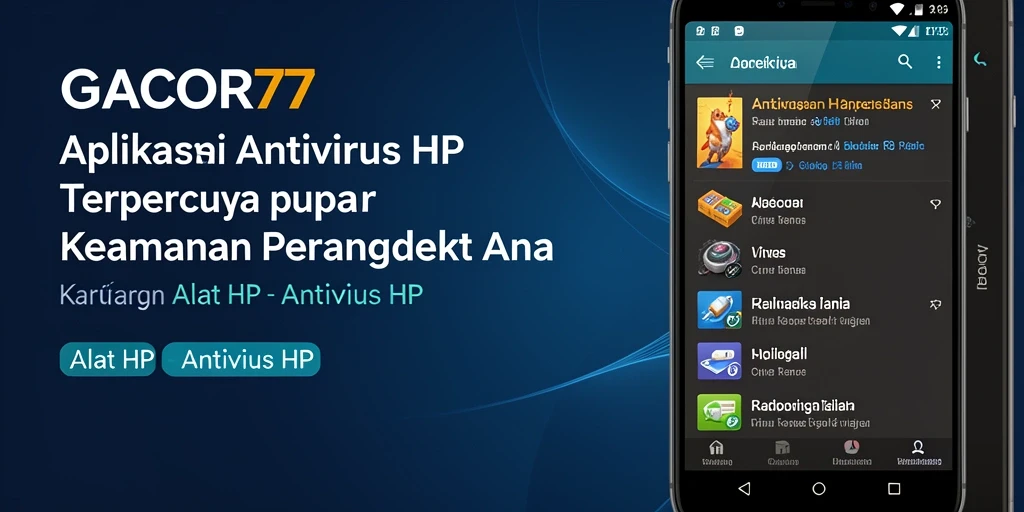 Antarmuka GACOR77 yang bersih dan mudah digunakan untuk keamanan HP.