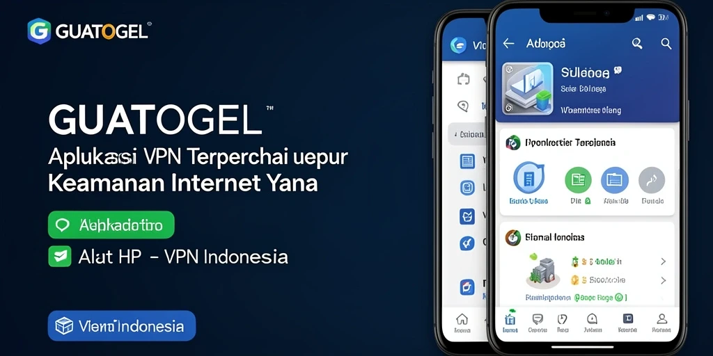 Antarmuka GUATOGEL yang mudah dipahami untuk pengalaman VPN terbaik.