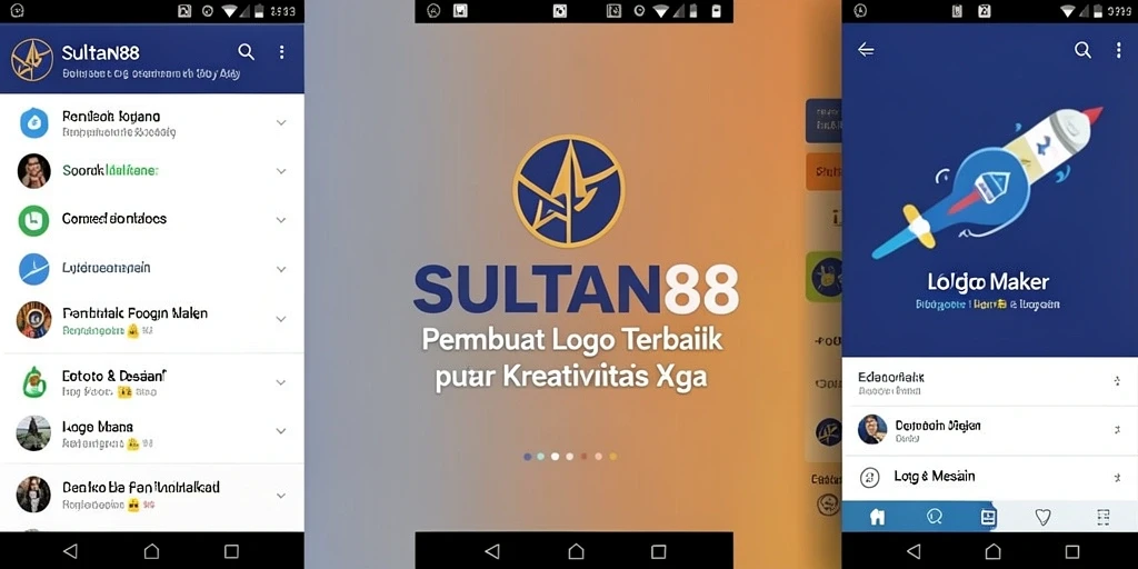 Antarmuka intuitif SULTAN88 untuk membuat logo dengan mudah.