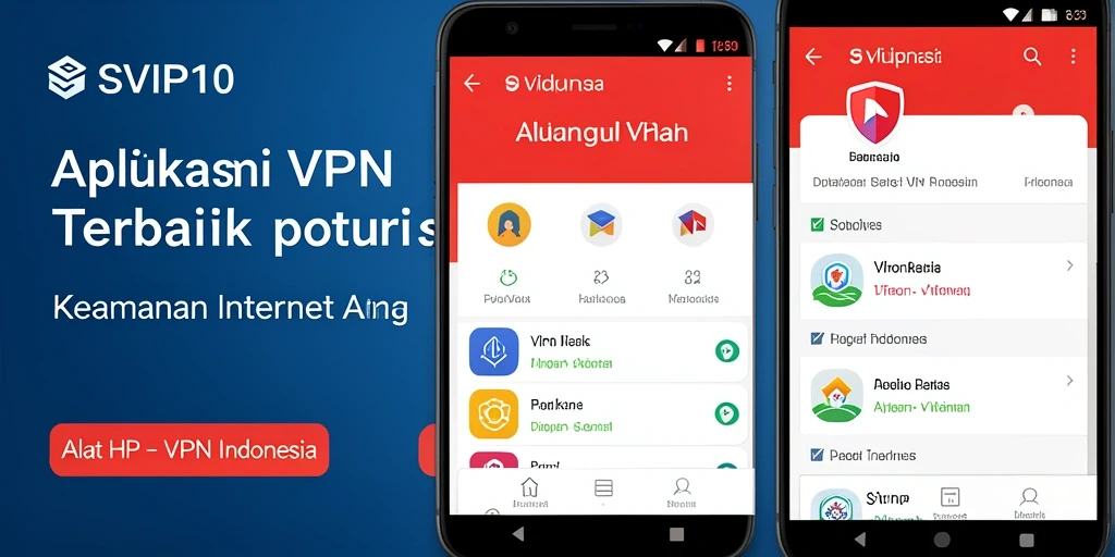 Antarmuka sederhana dan intuitif dari aplikasi SVIP10.