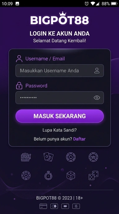 Masuk ke Akun bigpot88 dengan Mudah